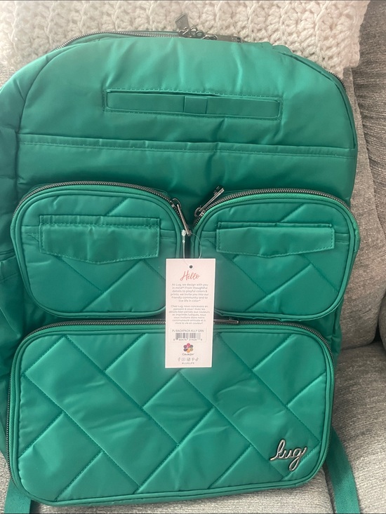 lug Handbags - NWT- Lug Puddle Jumper Kelly Green